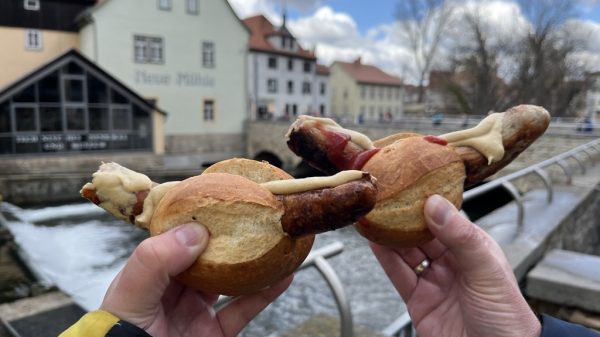 Bratwurst in Erfurt