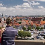 Blick von der Citadelle Petersberg zum Domplatz (c) Thüringer Tourismus GmbH